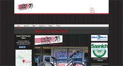 Desktop Screenshot of cycleswest.ca